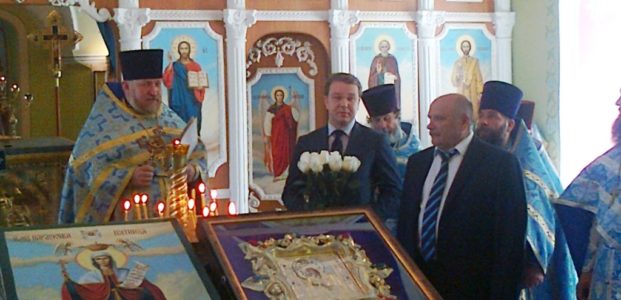 Освящение Введенского храма Соликамска, 3 августа 2011 года