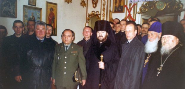 Храм на территории ИК-1 «Белый лебедь», начало 2000-х годов